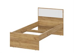 Кровать одинарная (0,9*2,0) настил ЛДСП "Милан" (SV-МЕБЕЛЬ) 5780