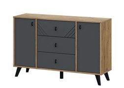 Комод 3 ящика двухстворчатый 