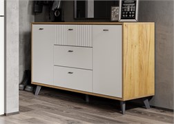 Комод 3 ящика двухстворчатый 