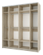 Шкаф - купе "Fortune 12" 2000_400/600/600/400 (Мебелони) 2701 - фото 11047