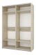Шкаф - купе "Fortune 4" 1600_800/800 (Мебелони) 2876 - фото 12260