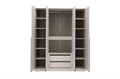 Шкаф 4-х створчатый с антресолью  "Николь" 5535 - фото 32565